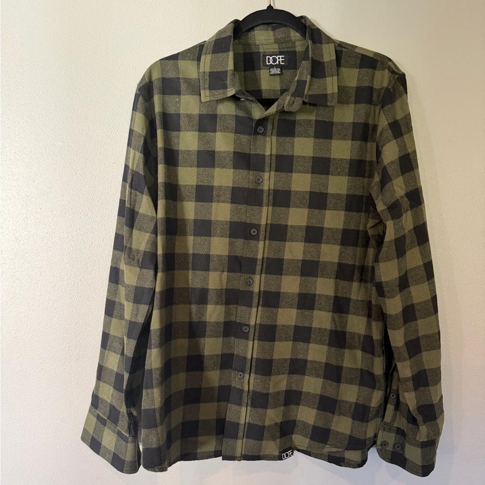 Dope Men's Plaid Flannel